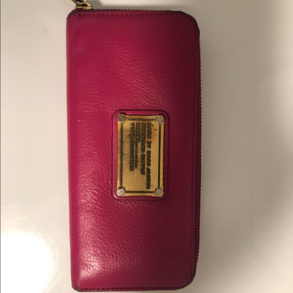Marc by Marc Jacobs pink wallet